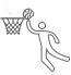 Half Basketball Court